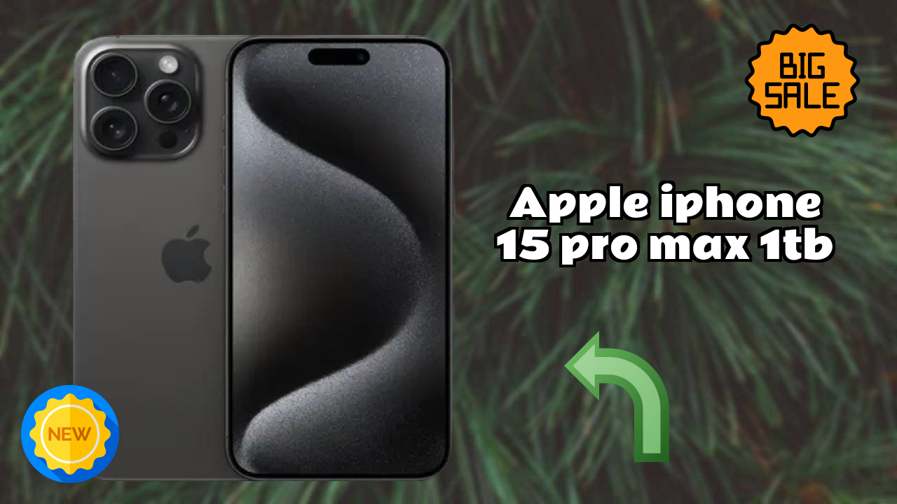 Apple IPhone 15 Pro Max 1TB Display Size: 6.7 Inches (17.02 Cm) Screen Quality