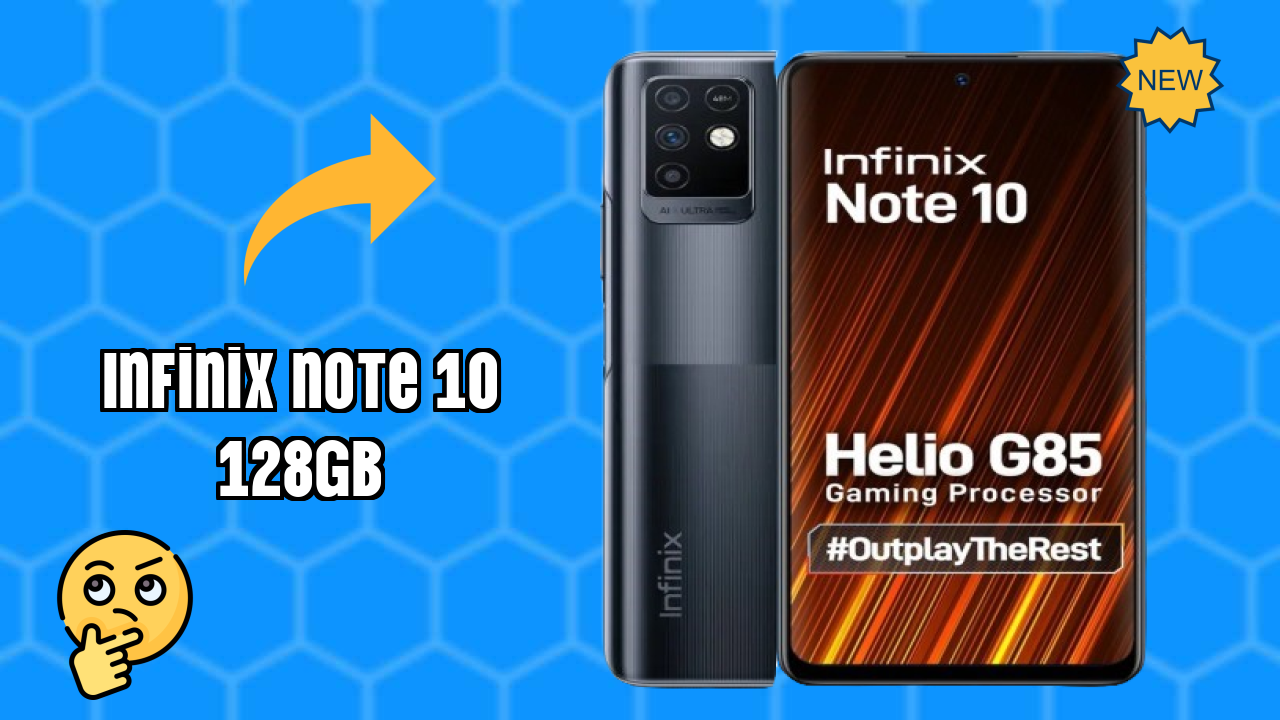 Infinix Note 10 128GB Display Size: 6.95 Inches (17.65 Cm) Screen Quality