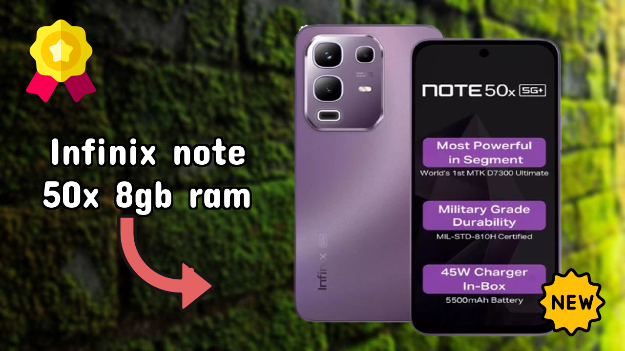 Infinix Note 50X 8GB RAM Price: ₹12,339 - Complete Review