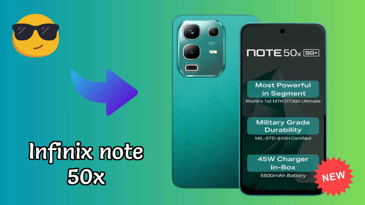 Infinix Note 50X at ₹11,499 - Best Features Listed
