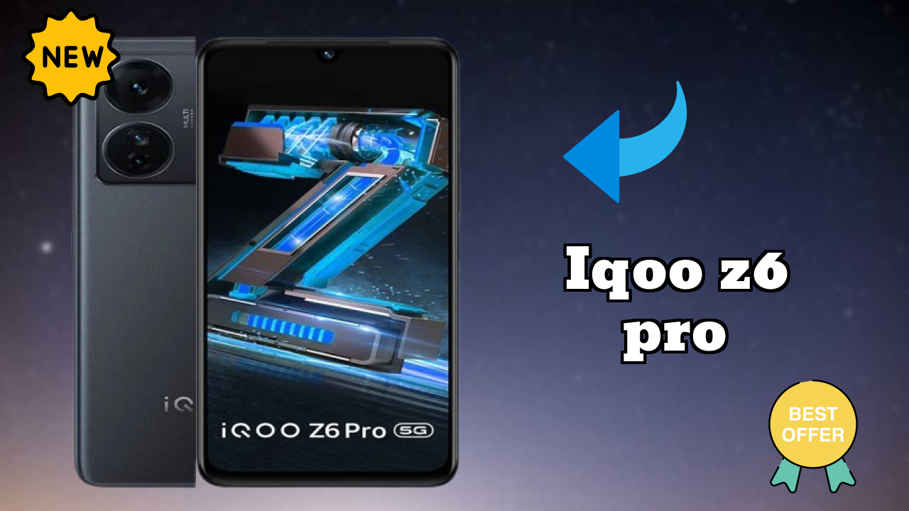 IQOO Z6 Pro Display Technology: AMOLED Quality