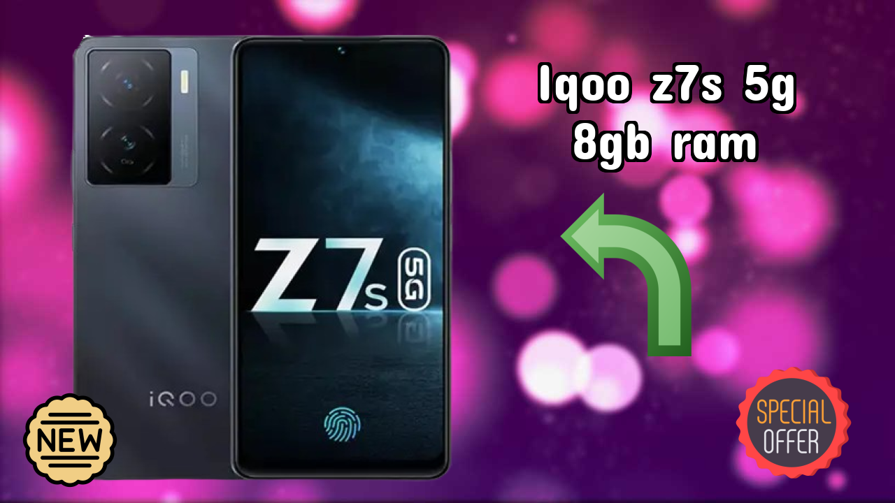 IQOO Z7s 5G 8GB RAM at ₹17,195 - Best Deal Available Now