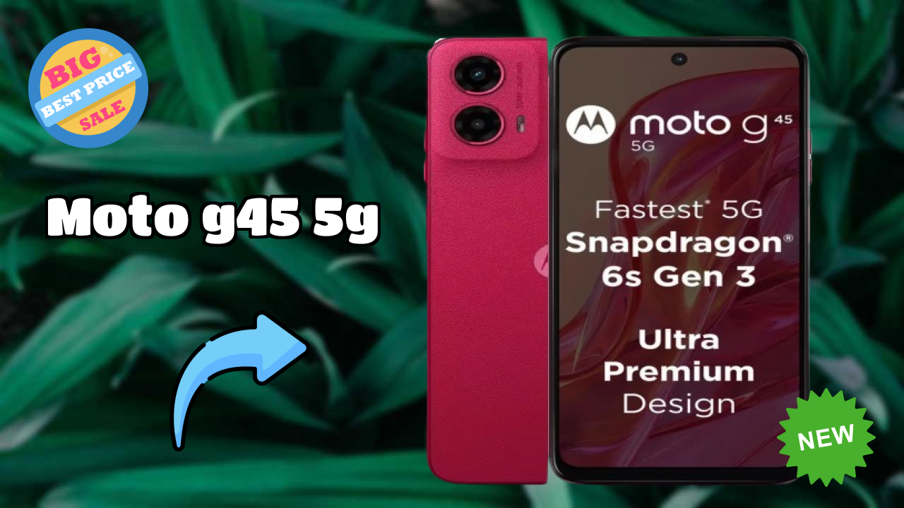 Moto G45 5G Gaming Test: Snapdragon 6s Gen 3 FPS Performance