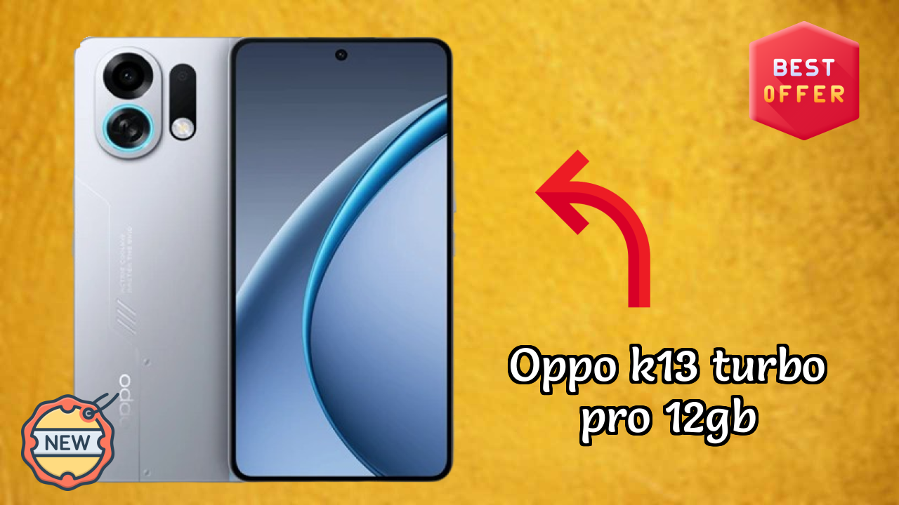 OPPO K13 Turbo Pro 12GB at ₹39,999 - Complete Specifications List
