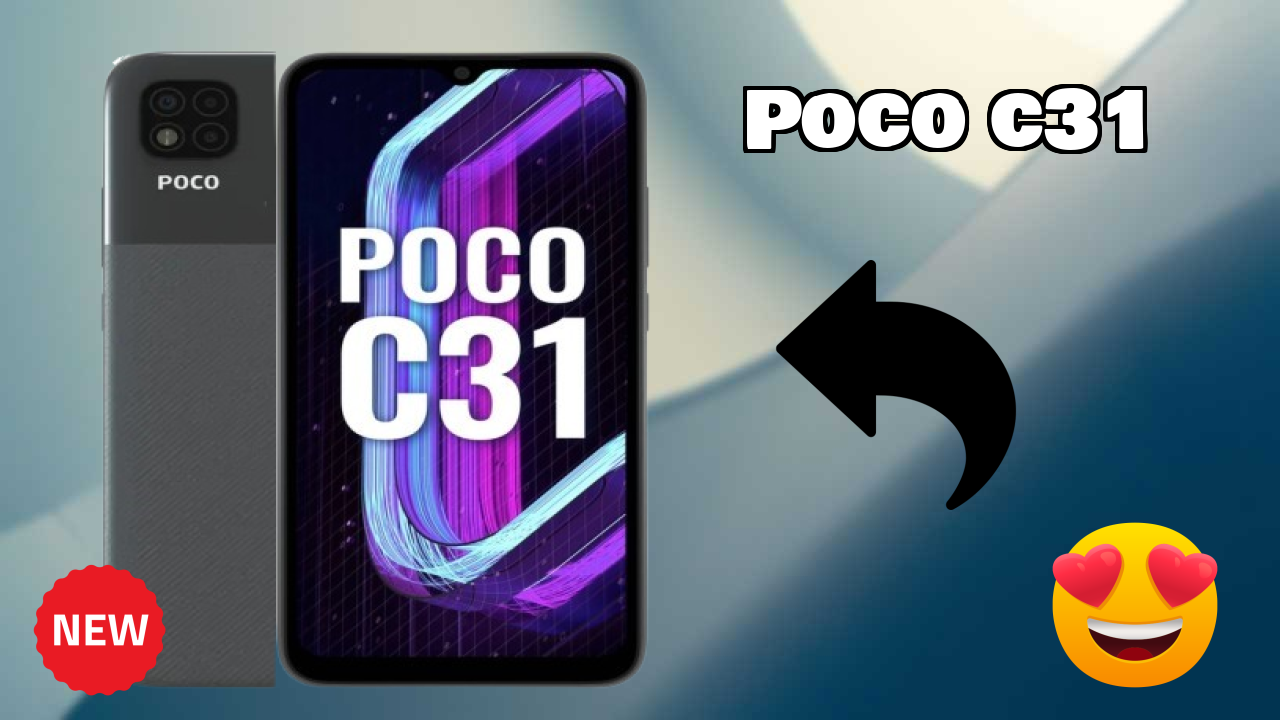 POCO C31 Display Analysis: 6.53 Inches (16.59 Cm) Screen