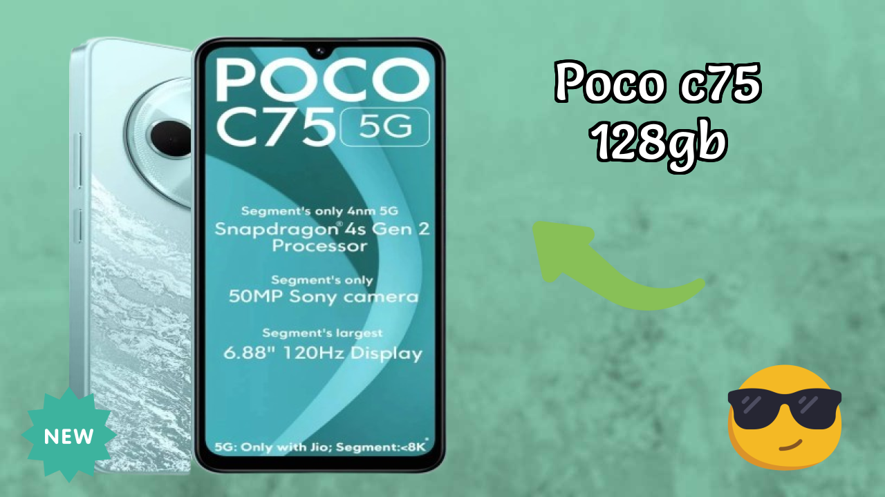 2026 POCO C75 128GB Value For Money: Very Very Strong Display and 