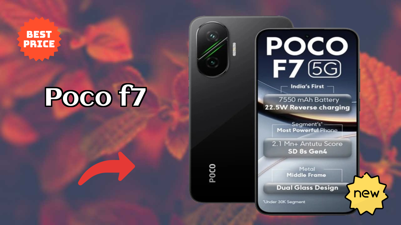 POCO F7 Camera Samples: 50 MP + 8 MP Rear Camera Real Test