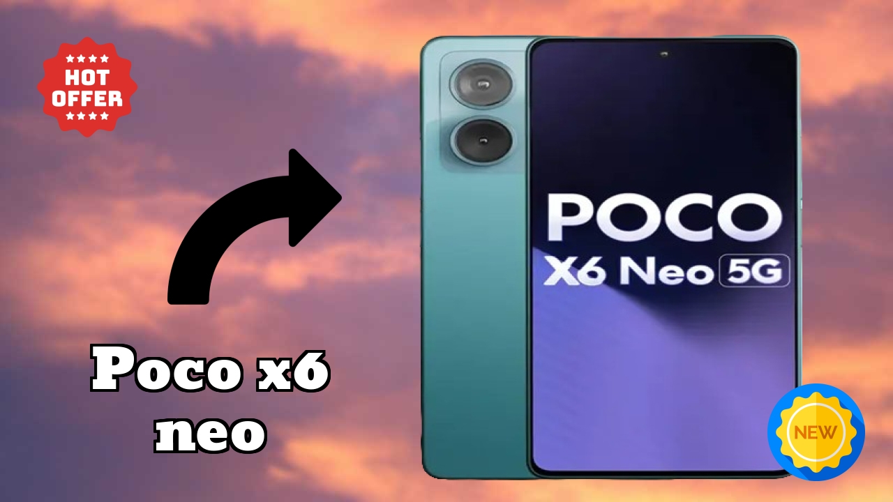 POCO X6 Neo Display Analysis: 6.67 Inches (16.94 Cm) Screen