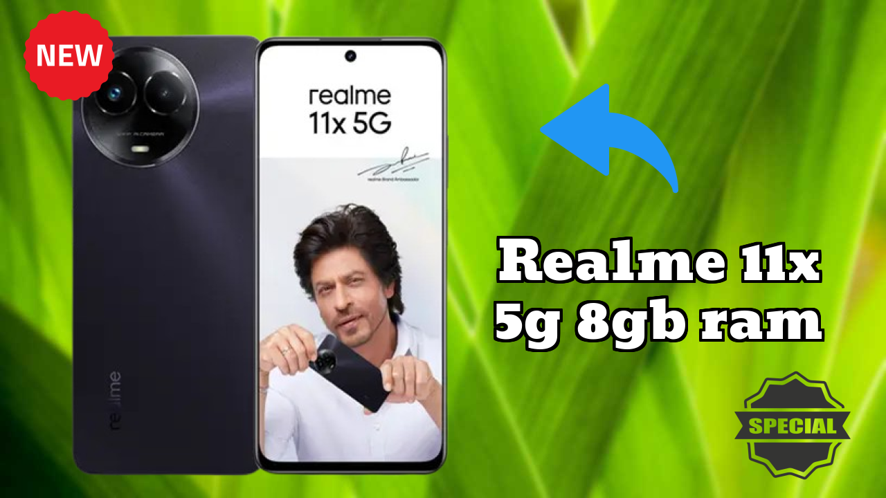 NewRealme 11x 5G 8GB RAM 2026: Latest Mobile Phone with High Quolity Disa