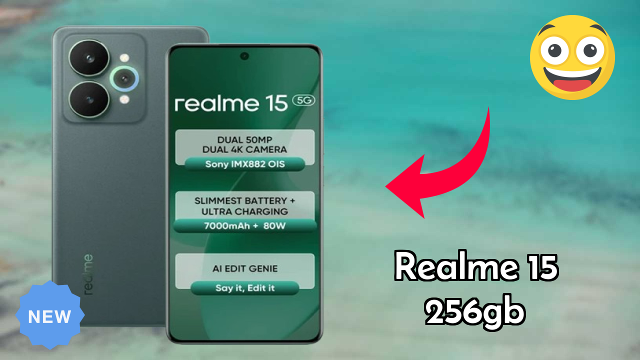 Realme 15 256GB Display Size: 6.8 Inches (17.27 Cm) Screen Quality