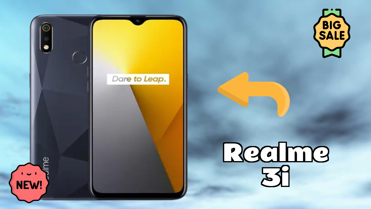 Realme 3i at ₹8,999 - Complete Specifications