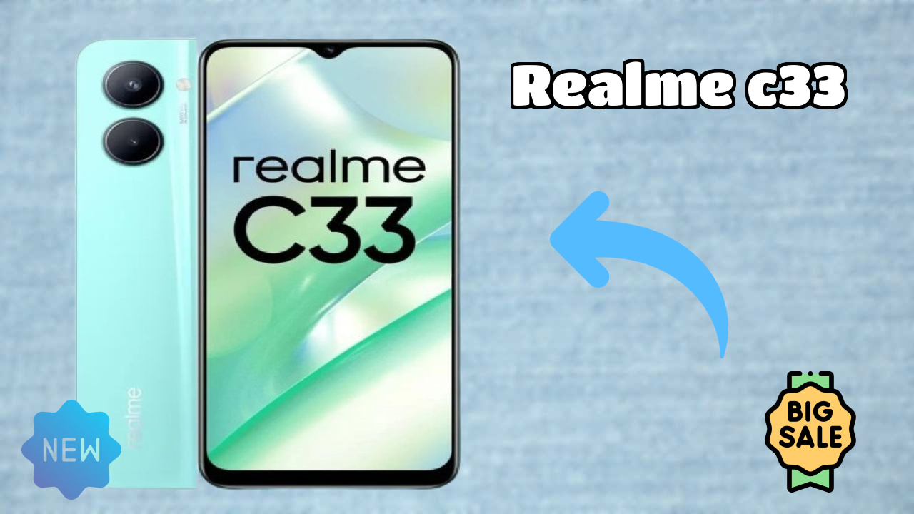 Realme C33 Display Technology: IPS LCD Quality