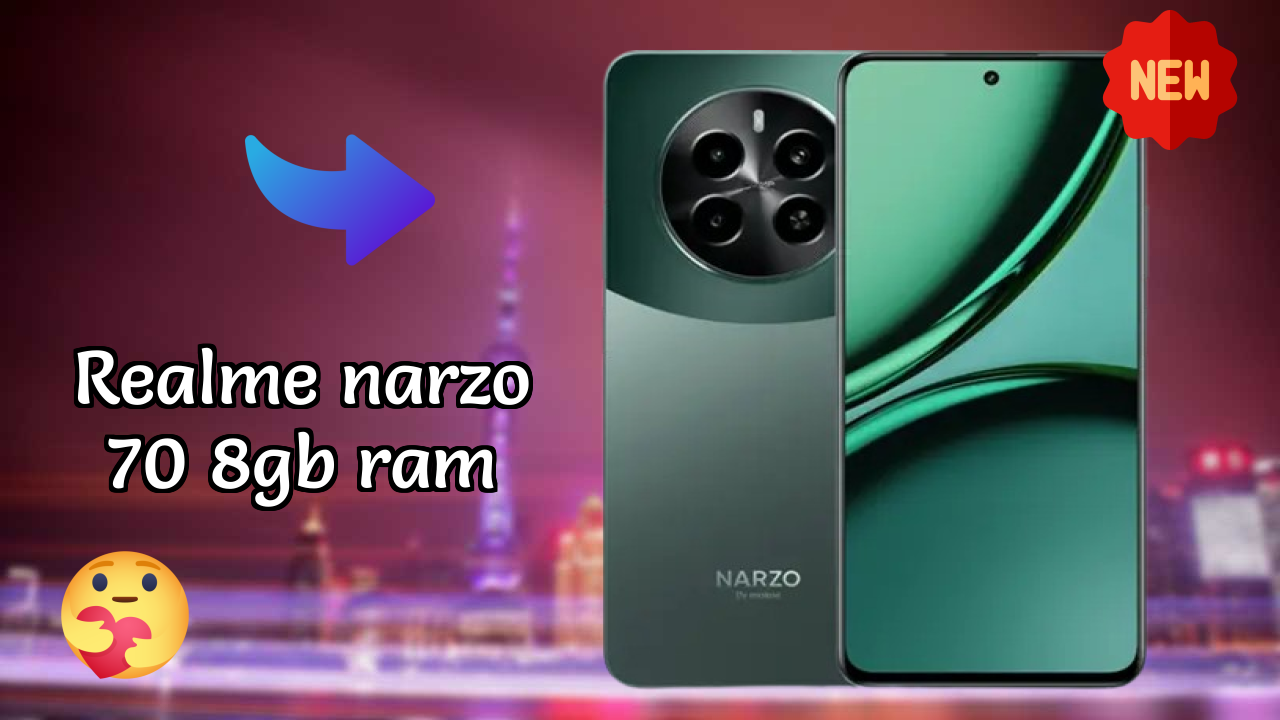 Realme Narzo 70 8GB RAM Display Analysis: AMOLED Quality