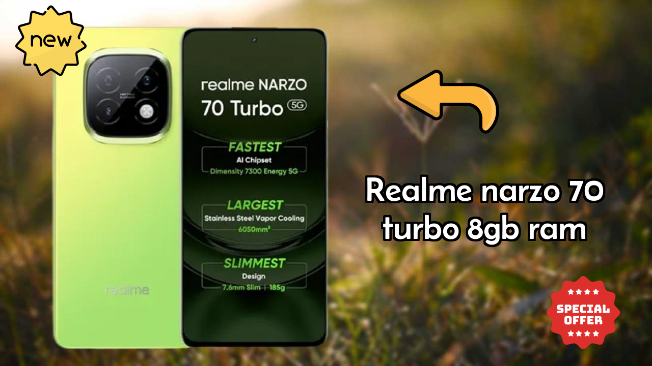 Realme Narzo 70 Turbo 8GB RAM Camera Quality: 50 MP + 2 MP Rear Camera Photo Test
