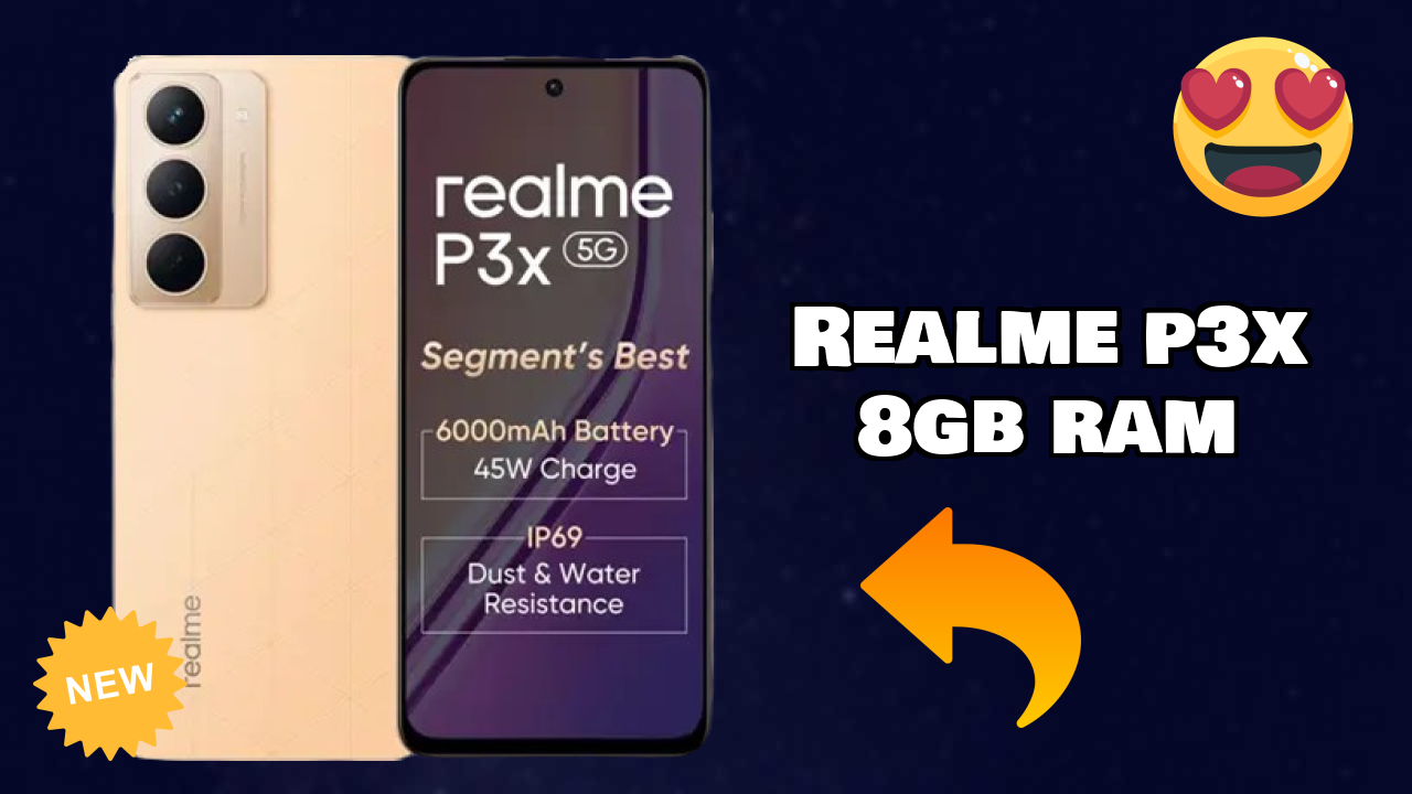 Realme P3x 8GB RAM Display Review: LCD Technology