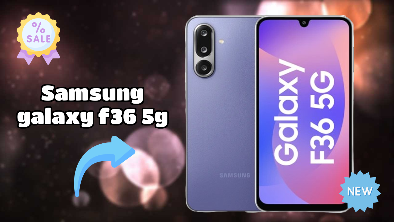 Samsung Galaxy F36 5G Display Size: 6.7 Inches (17.02 Cm) Screen Quality