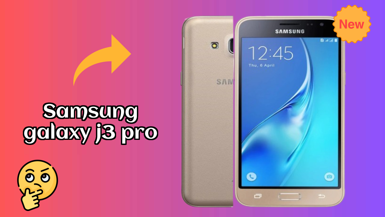 Samsung Galaxy J3 Pro at ₹7,999 - Complete Specifications List