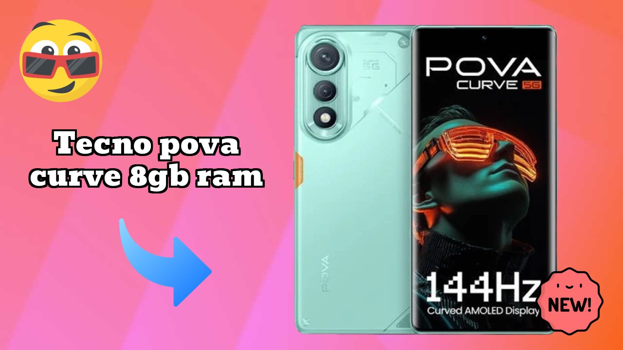 Tecno Pova Curve 8GB RAM Price Drop: Available at Just ₹16,999