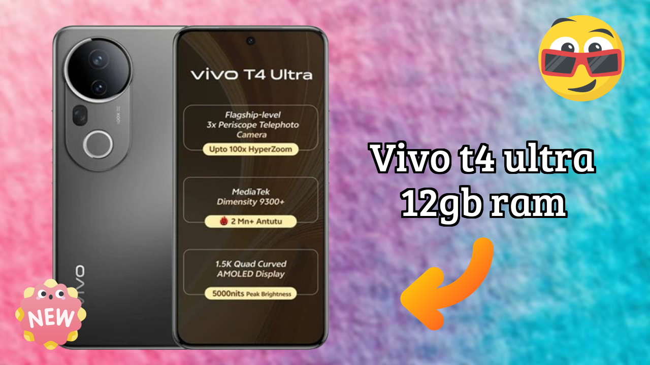 Vivo T4 Ultra 12GB RAM Performance: 12 GB RAM Gaming Tested