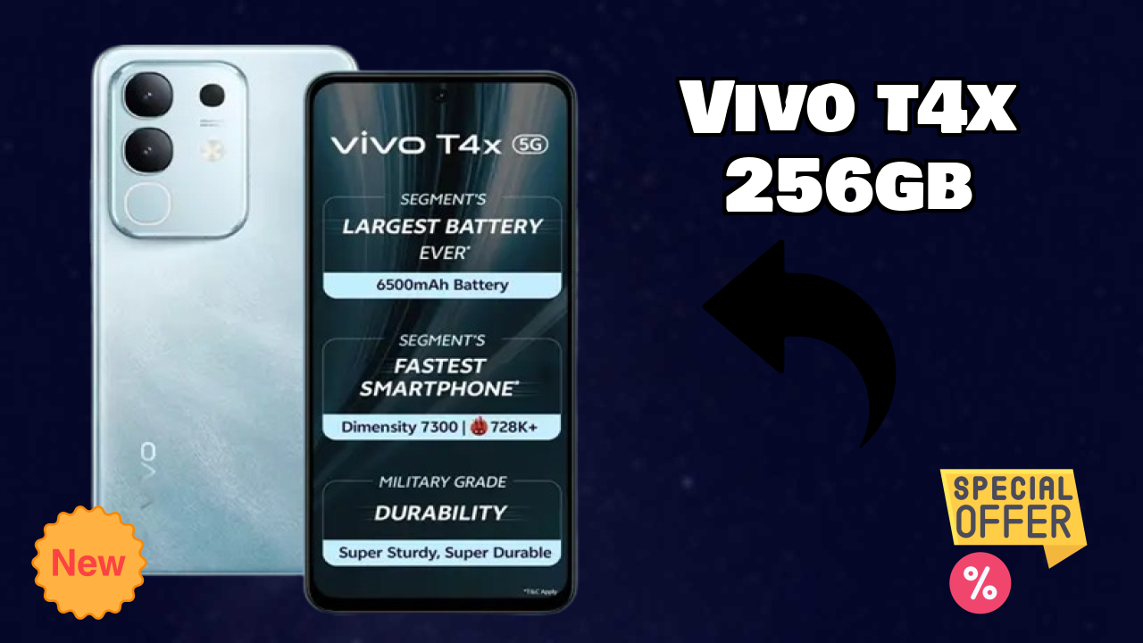 Vivo T4X 256GB Price: ₹16,499 - Is It Worth Buying?