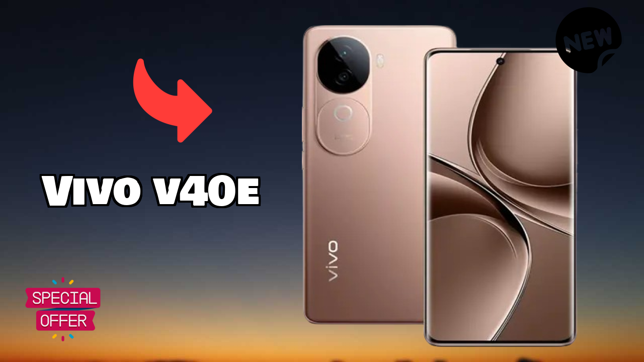 Vivo V40e at ₹23,166 - Complete Specifications