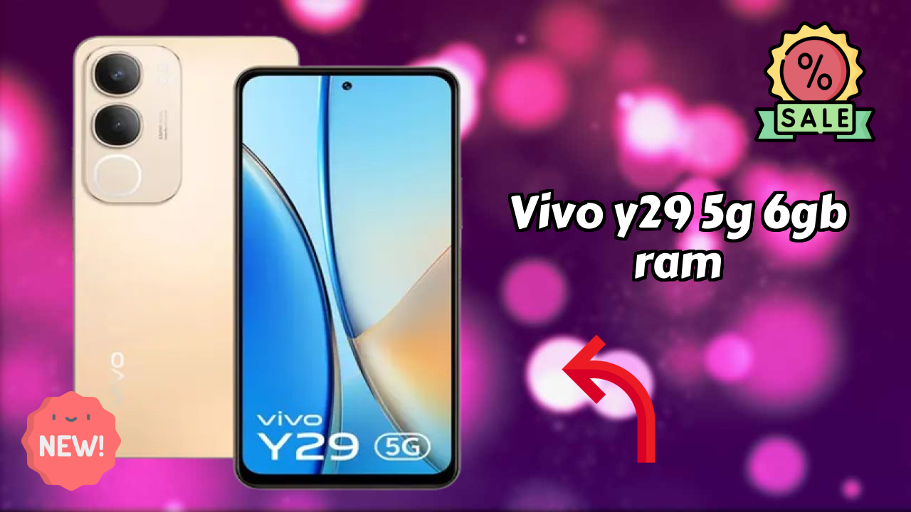 Vivo Y29 5G 6GB RAM at ₹15,499 - Best Features Highlighted