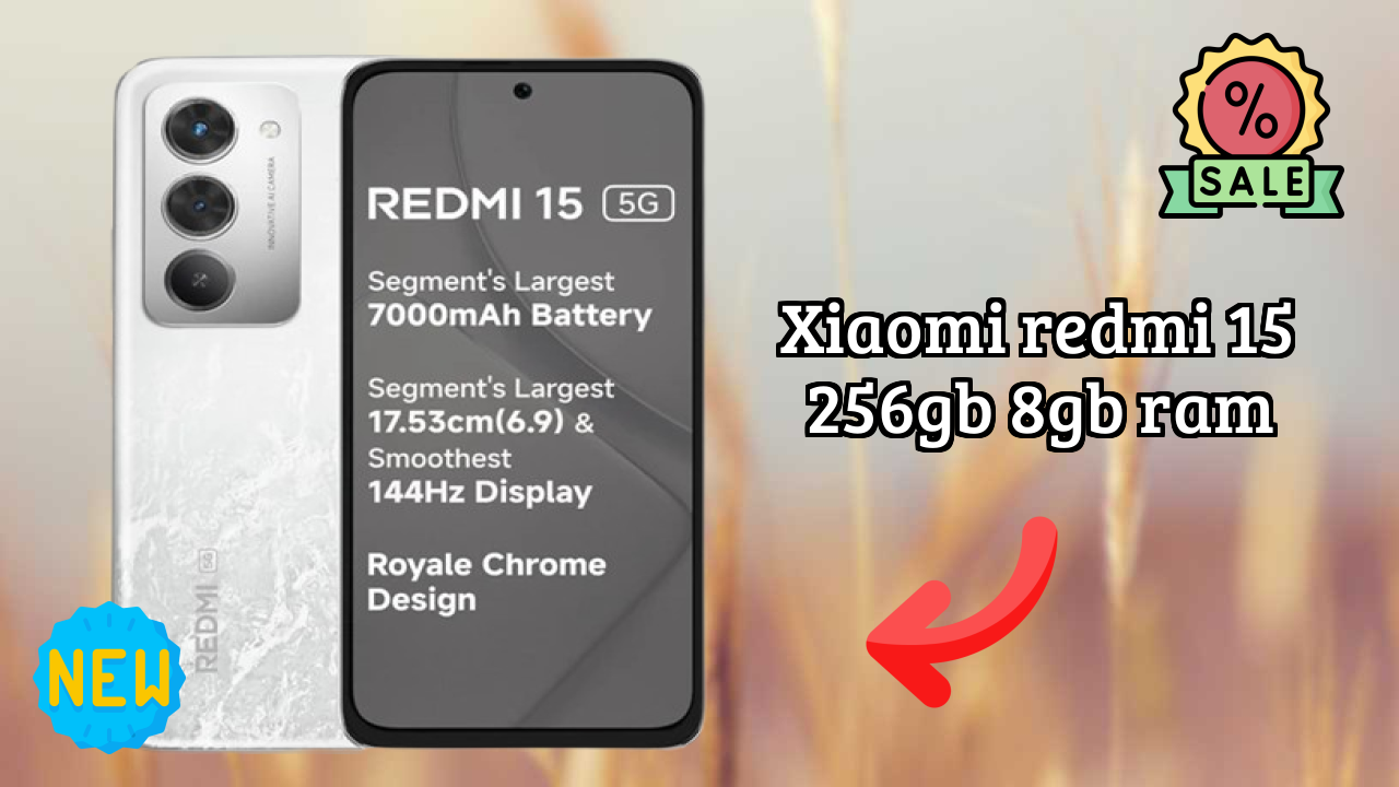 Xiaomi Redmi 15 256GB 8GB RAM Camera Quality: 8 MP Front Camera Selfie Test